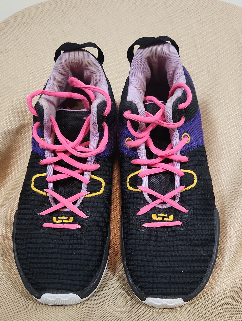 Nike LeBron Witness 7 "Lakers" Black/Purple - Women's Size 8